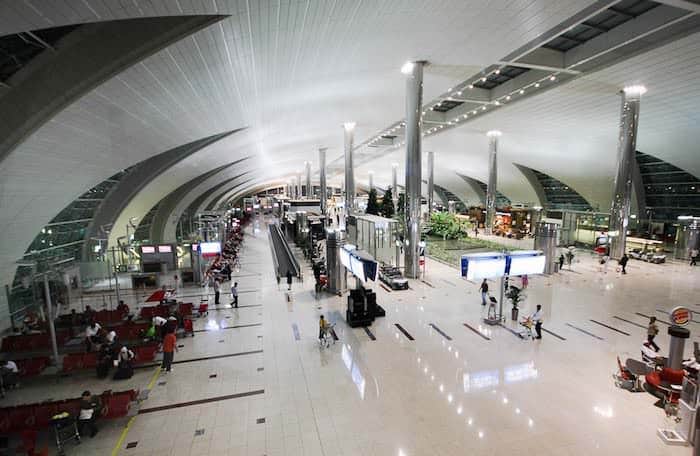 Terminal 3 dell'aeroporto di Dubai