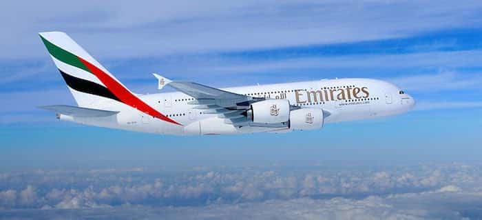 Emirates all'aeroporto di Dubai
