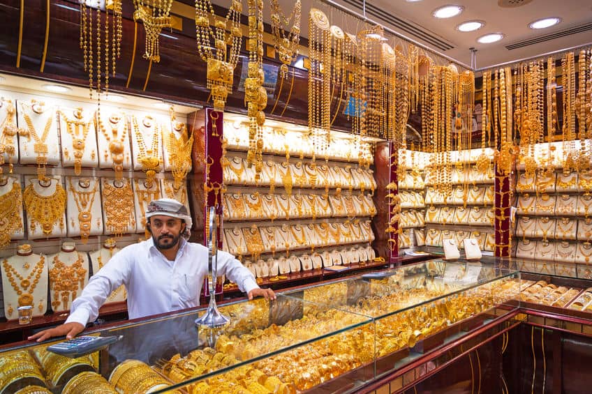 Souk dell'oro di Dubai, a Deira