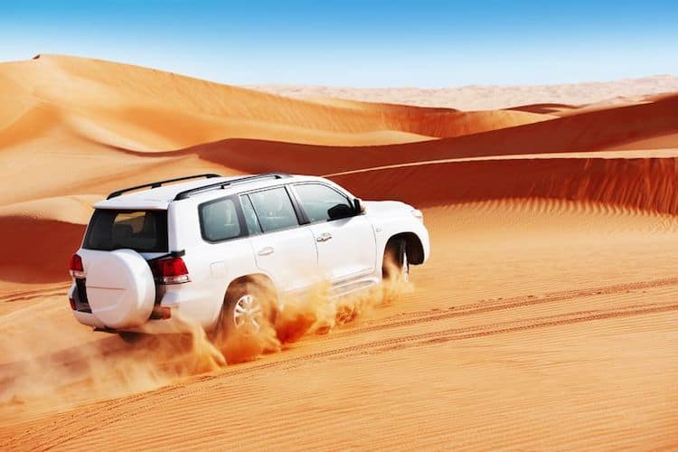 Safari nel deserto di Dubai con una 4x4