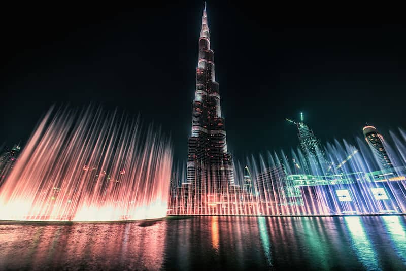Burj Khalifa e le fontane danzanti