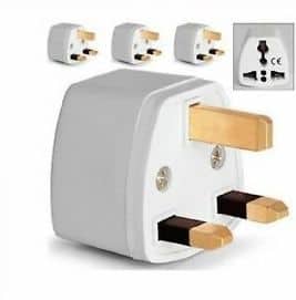 Vermess Tavolo Consolle Con Prese Elettriche – 2 Pezzi, 99 Cm, Struttura In Metallo, Nero