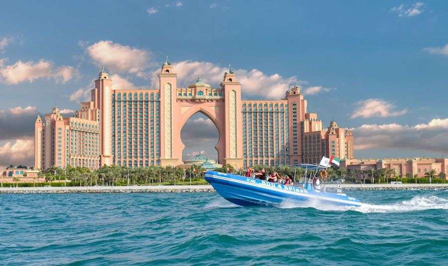 Tour in motoscafo di Dubai Marina, Atlantis e Burj Al Arab