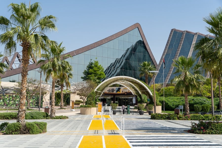 L'ingresso del Dubai Safari Park